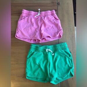 Cat & Jack Pink and Green Kids Shorts